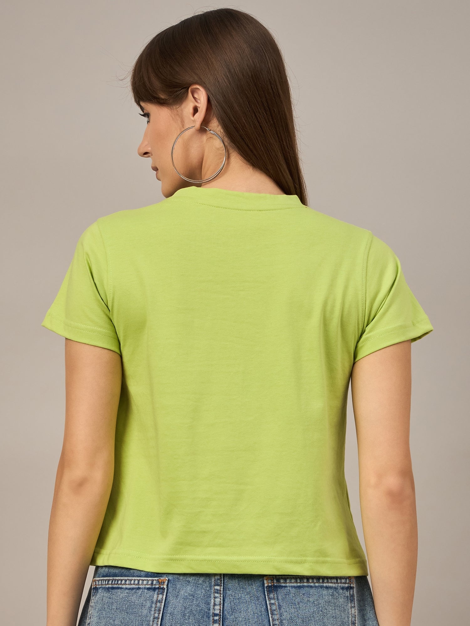 WOMEN PRINTED REGULAR FIT TSHIRT - Reprise