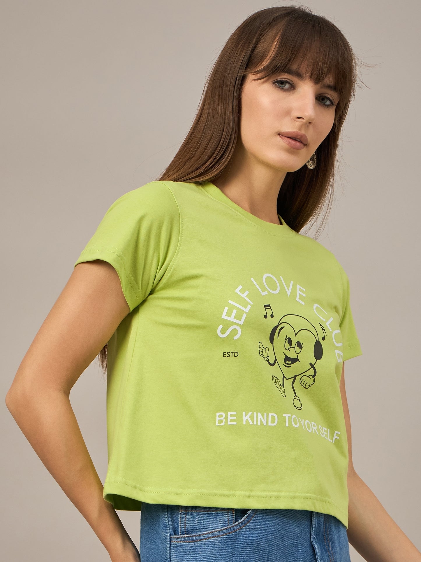 WOMEN PRINTED REGULAR FIT TSHIRT - Reprise