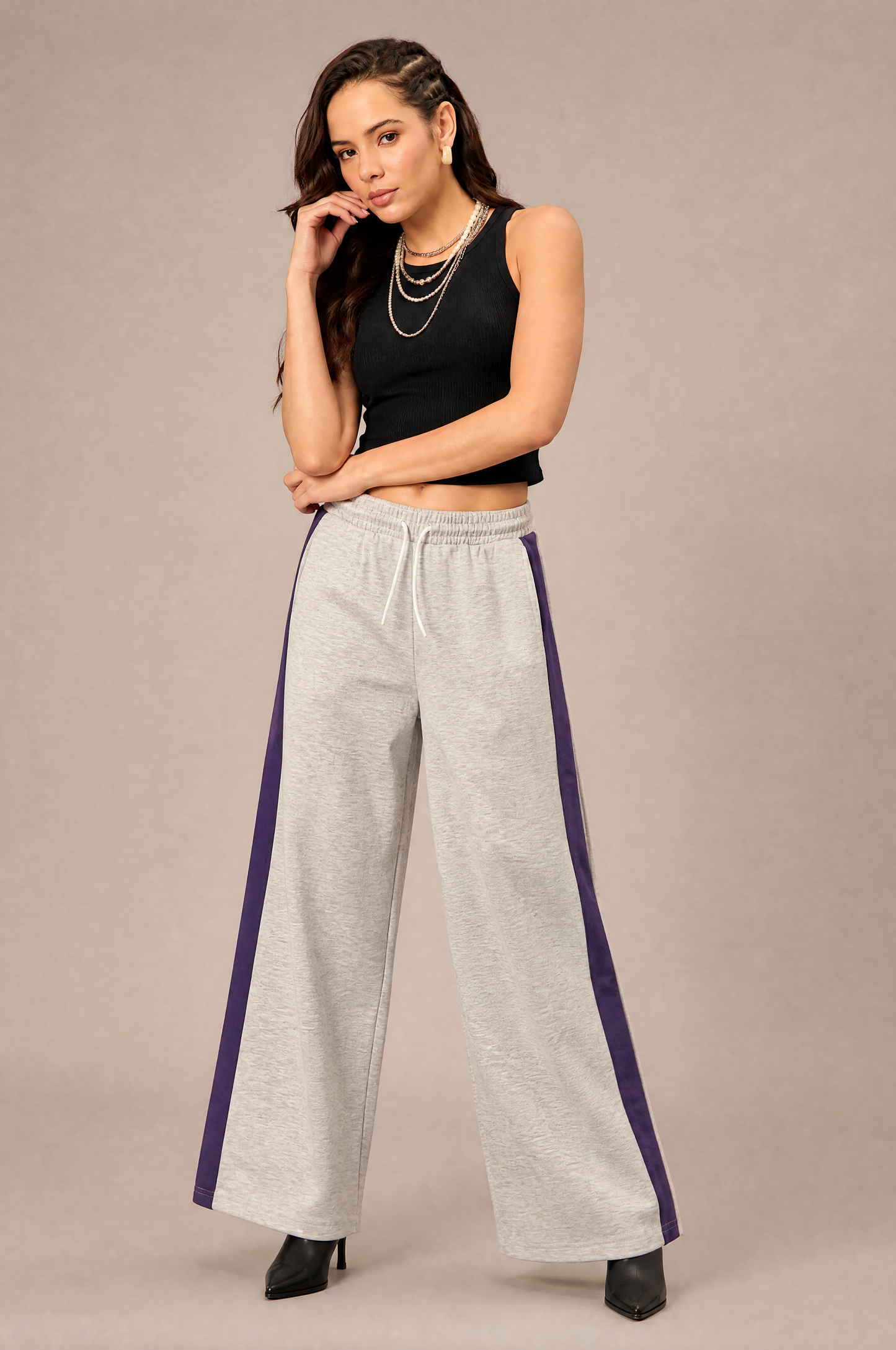 Women Trackpant Grey - Reprise