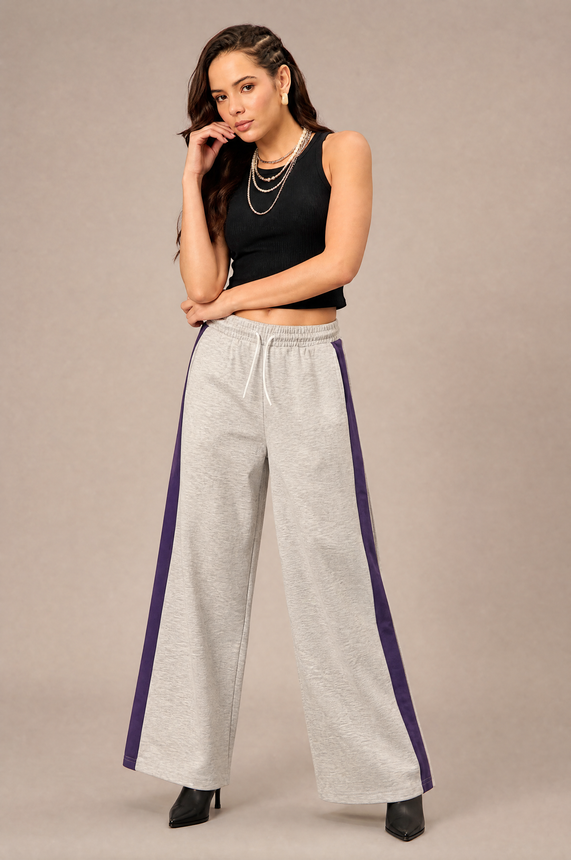Women Trackpant Grey - Reprise