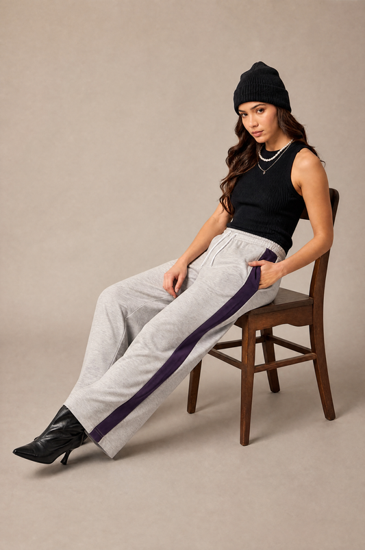 Women Trackpant Grey - Reprise