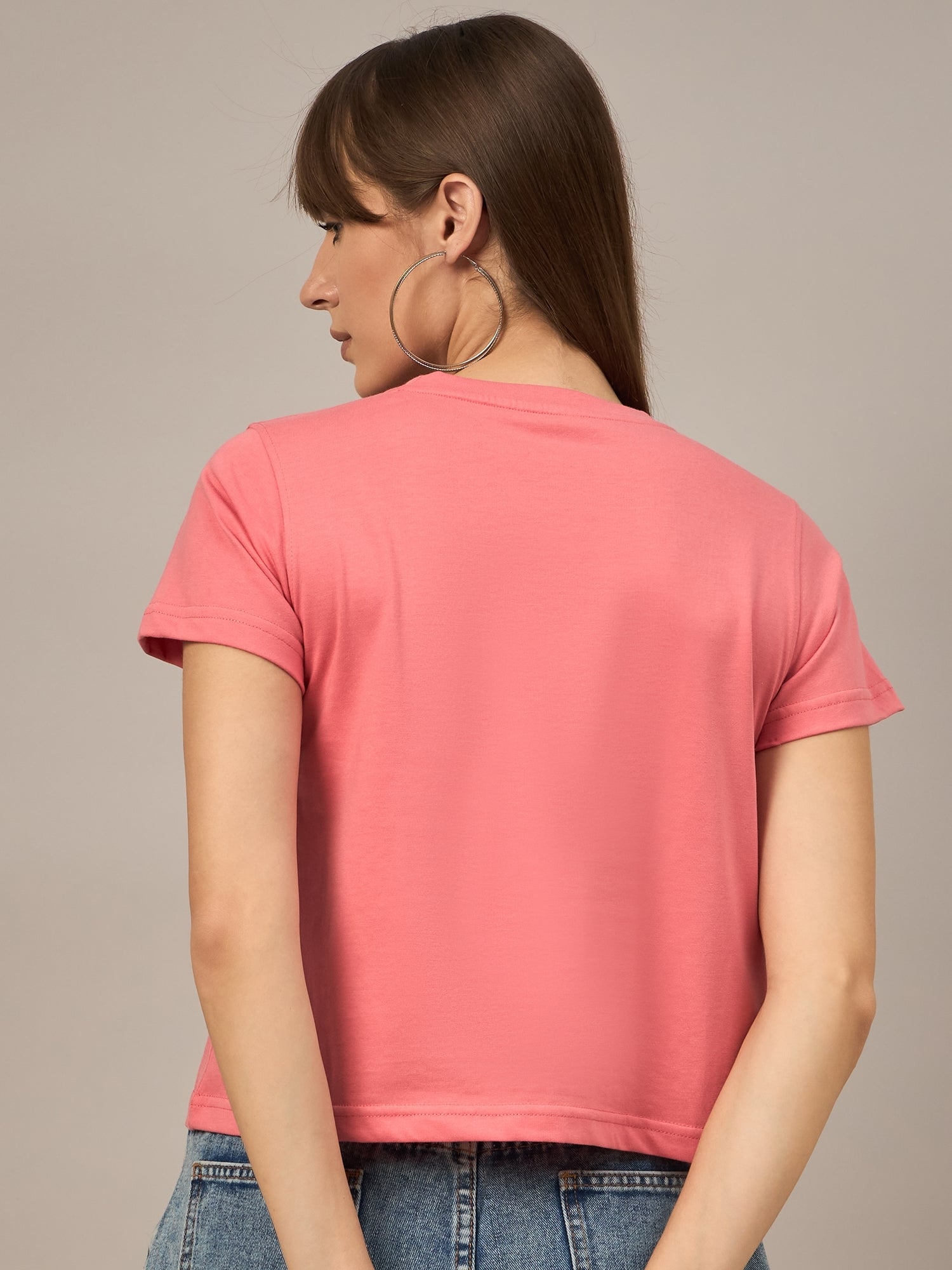 WOMEN PRINTED REGULAR FIT TSHIRT - Reprise