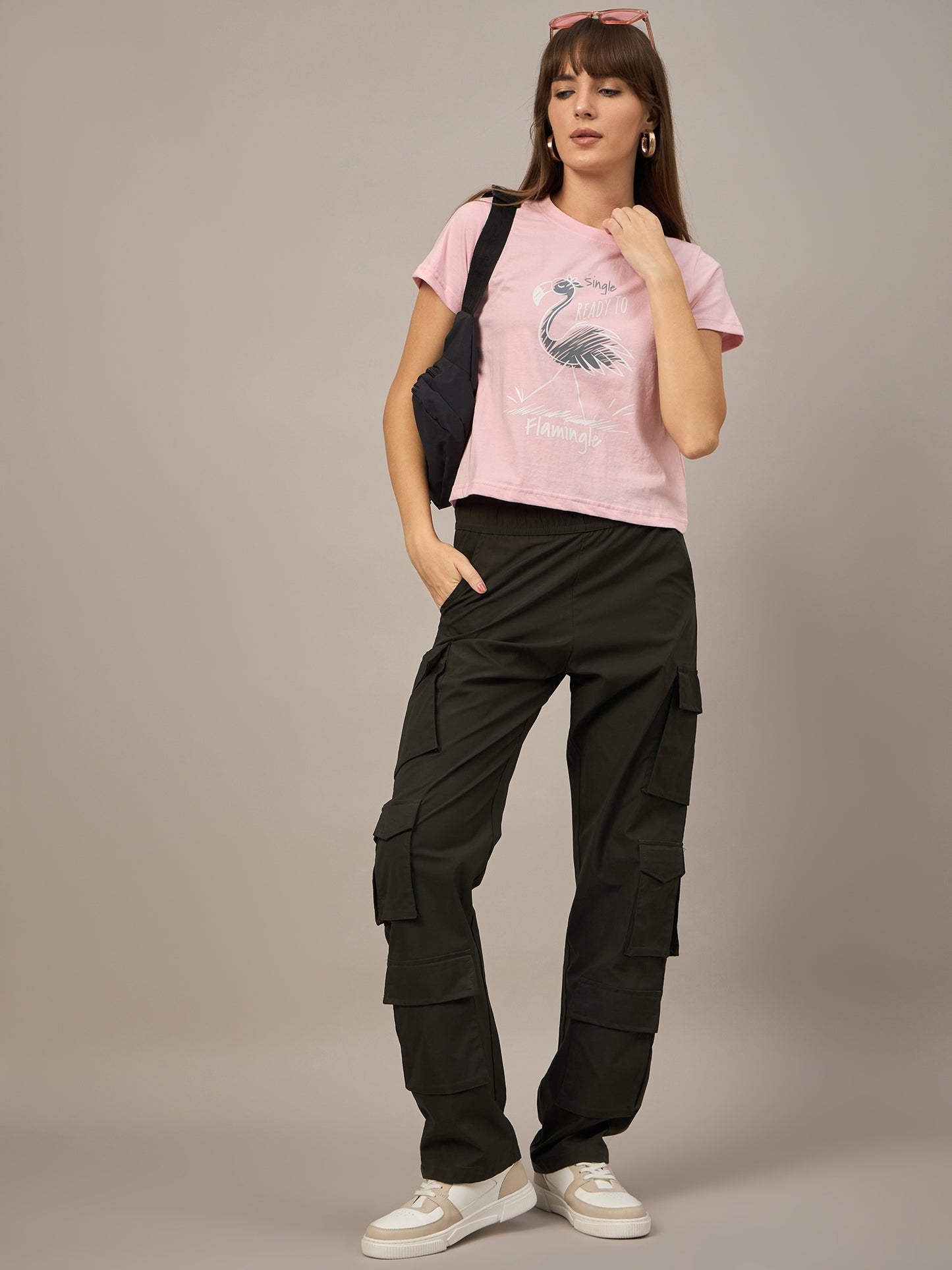 WOMEN PRINTED REGULAR FIT TSHIRT - Reprise