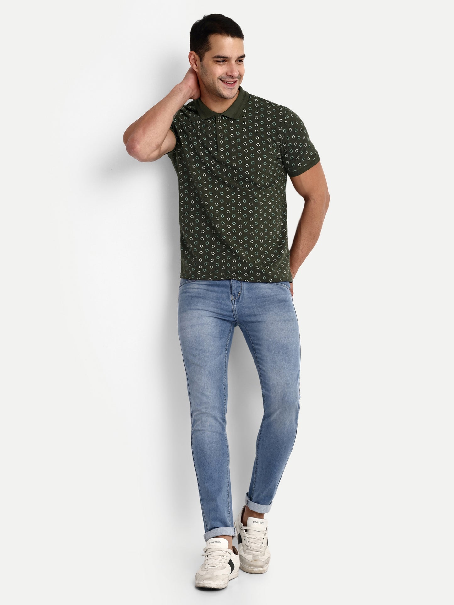 Mens Printed Polo Tshirt - Reprise