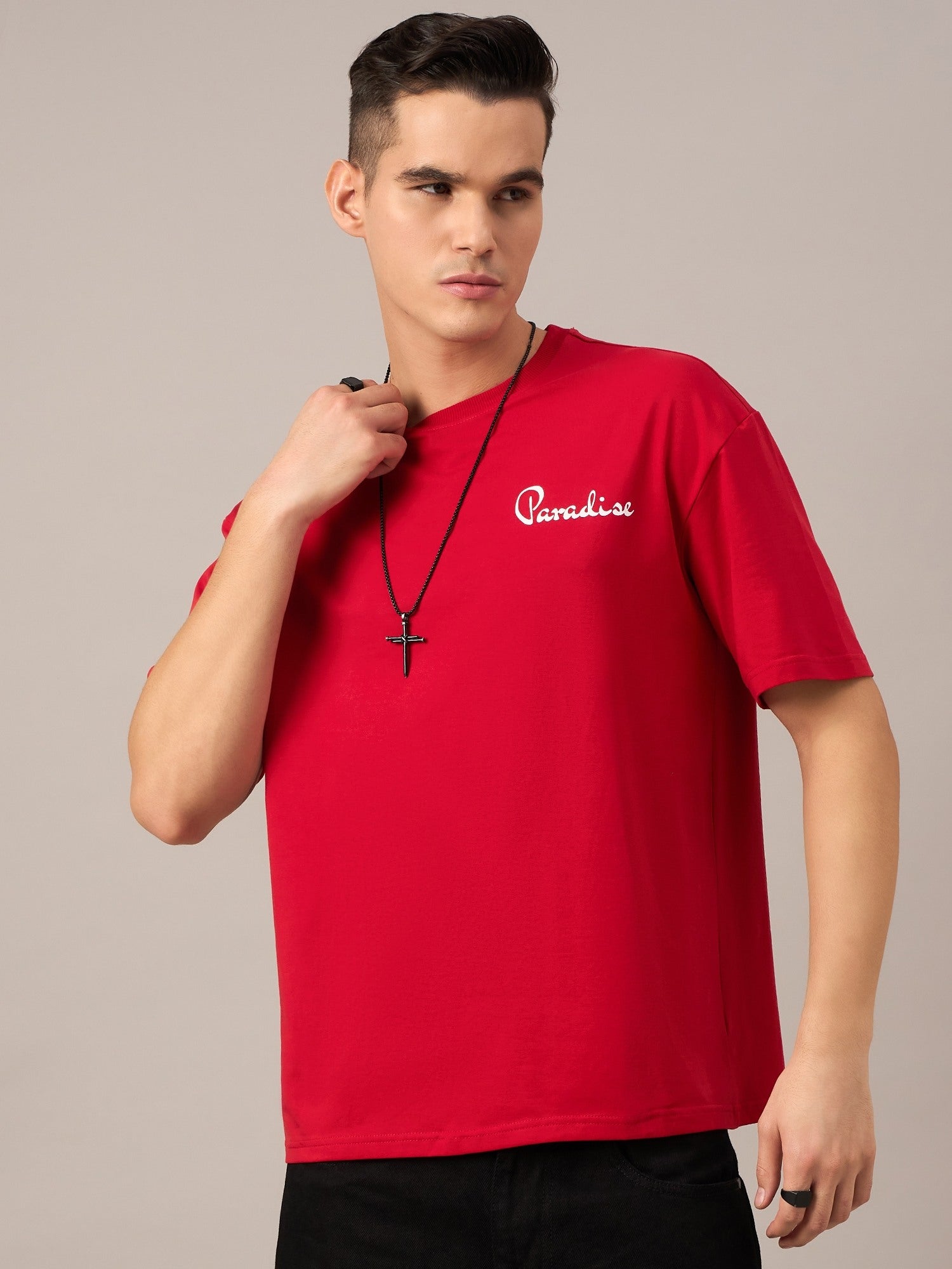 Mens Printed Oversize T-shirt - Reprise