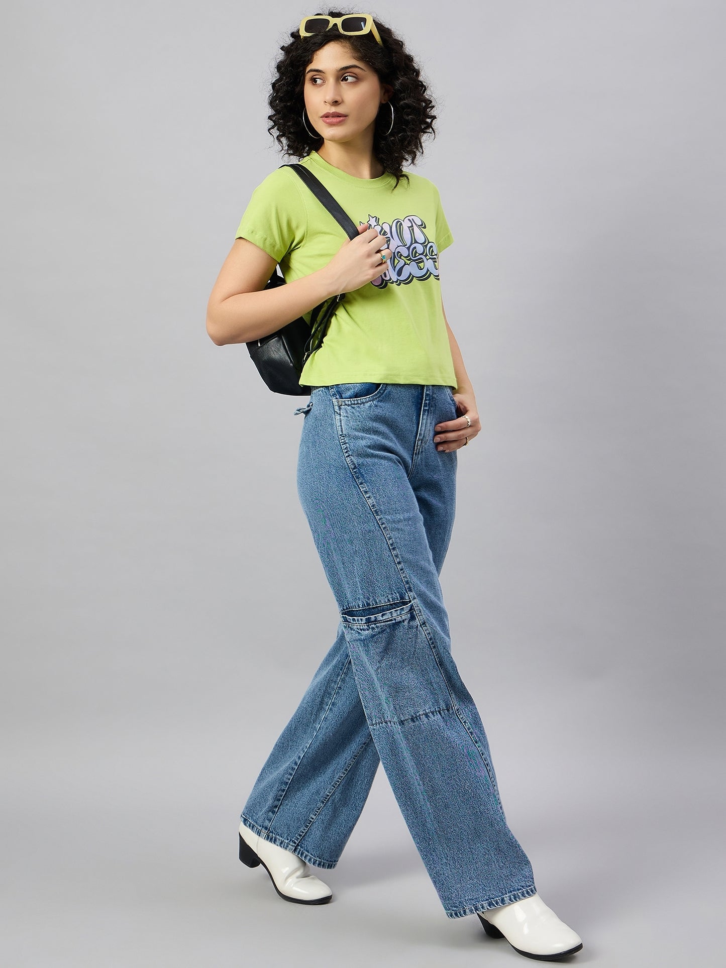 WOMEN PRINTED REGULAR FIT TSHIRT - Reprise