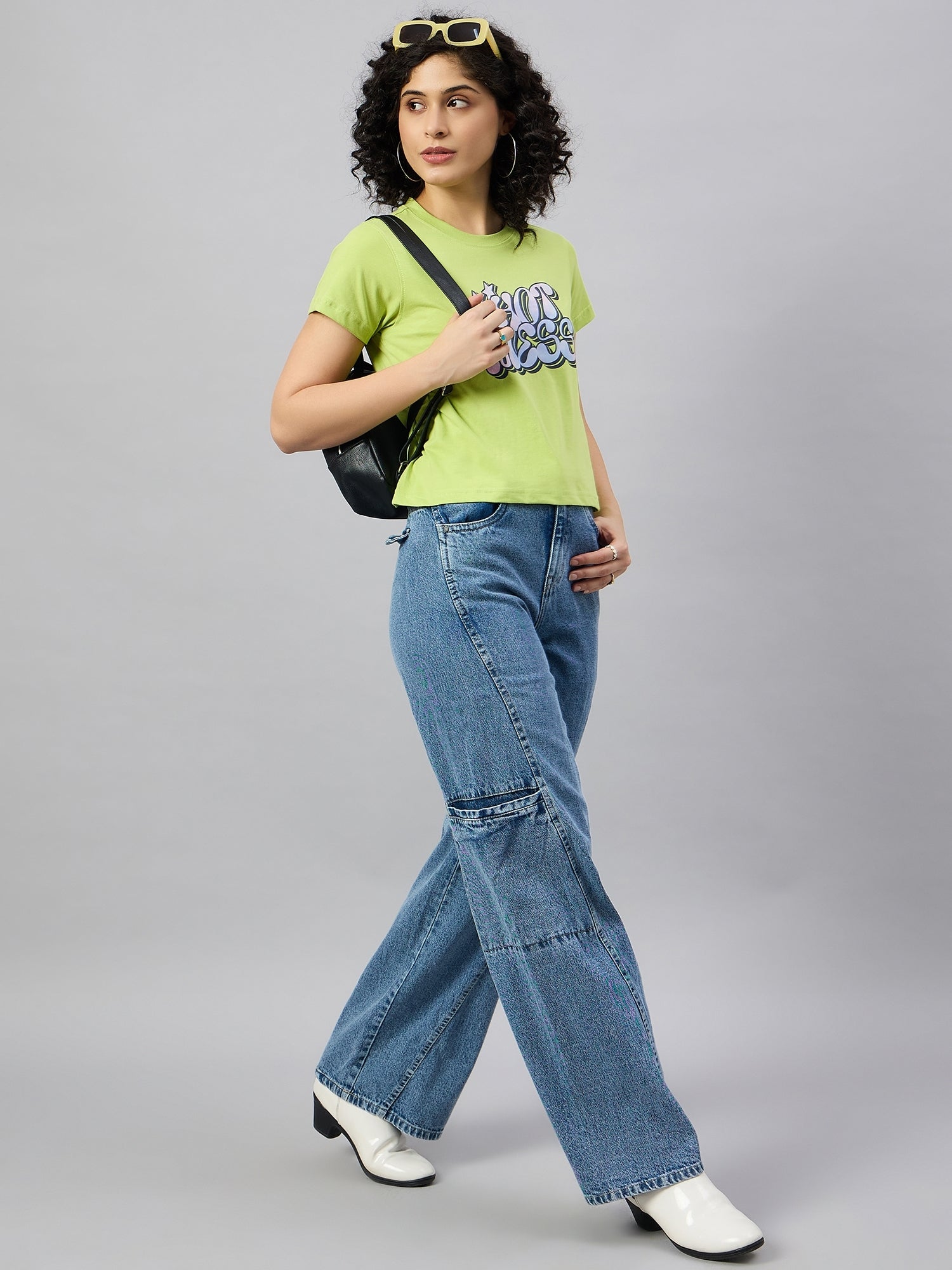 WOMEN PRINTED REGULAR FIT TSHIRT - Reprise