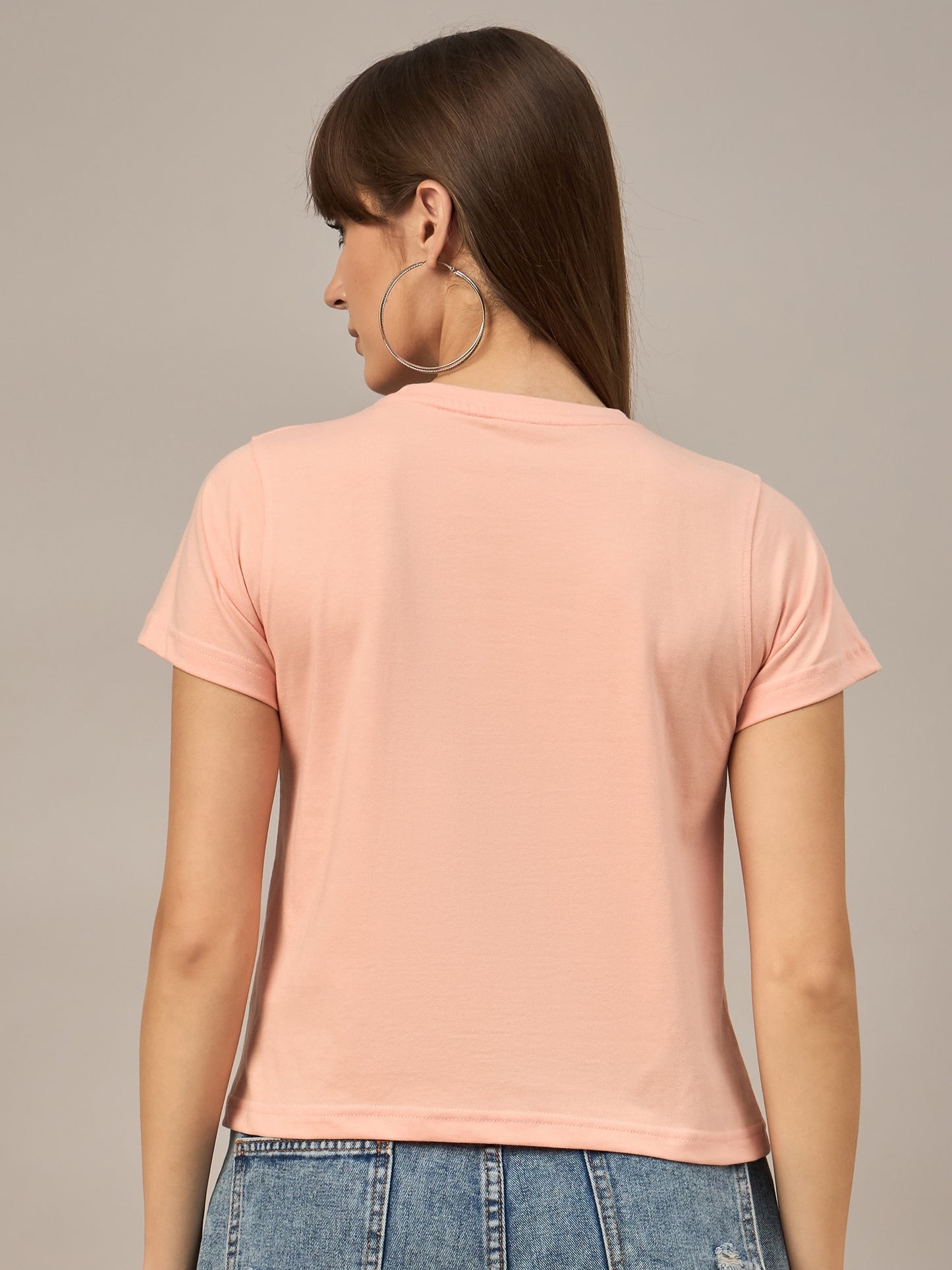 WOMEN PRINTED REGULAR FIT TSHIRT - Reprise
