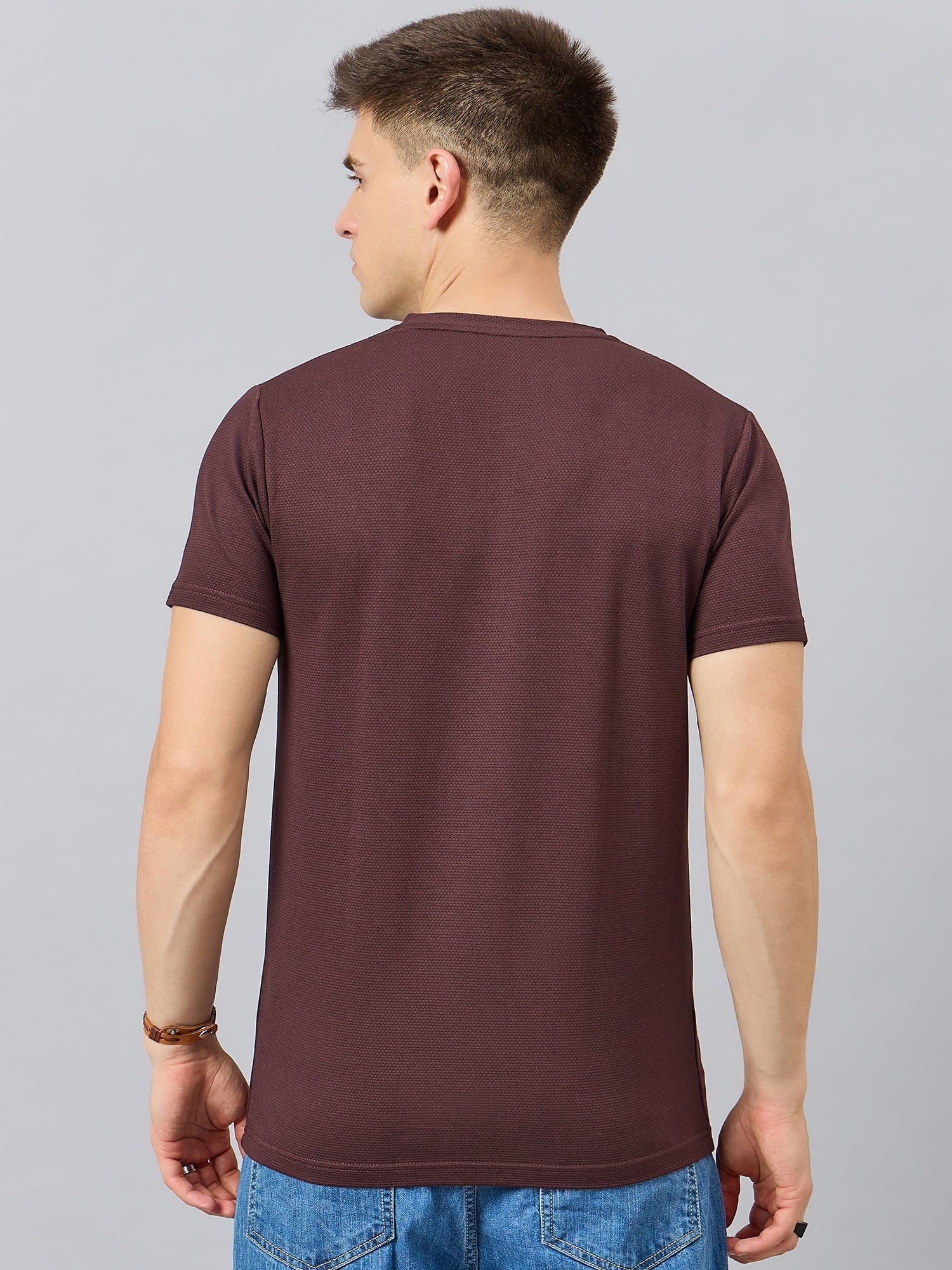 Basic Solid Henley tee - Reprise