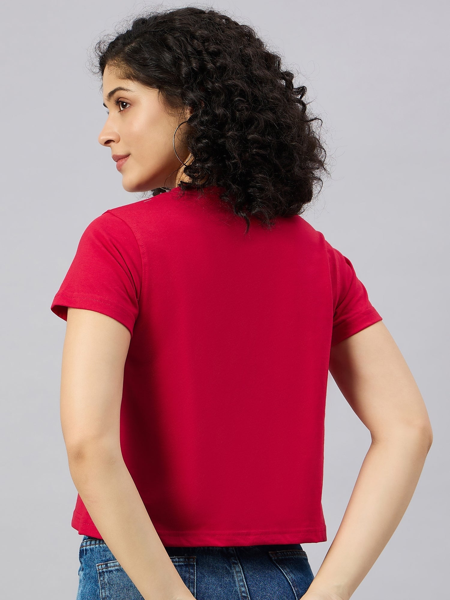 WOMEN PRINTED REGULAR FIT TSHIRT - Reprise