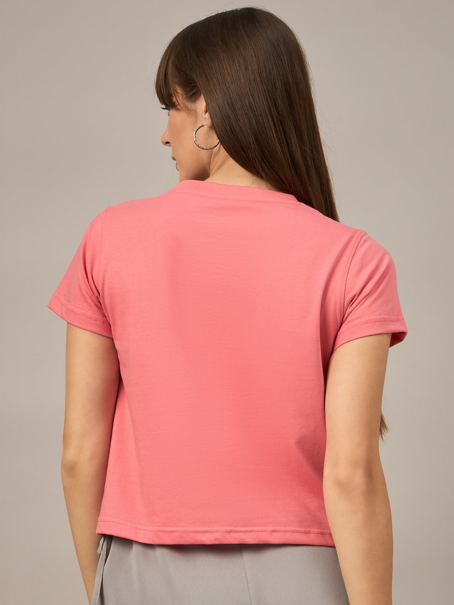 WOMEN PRINTED REGULAR FIT TSHIRT - Reprise