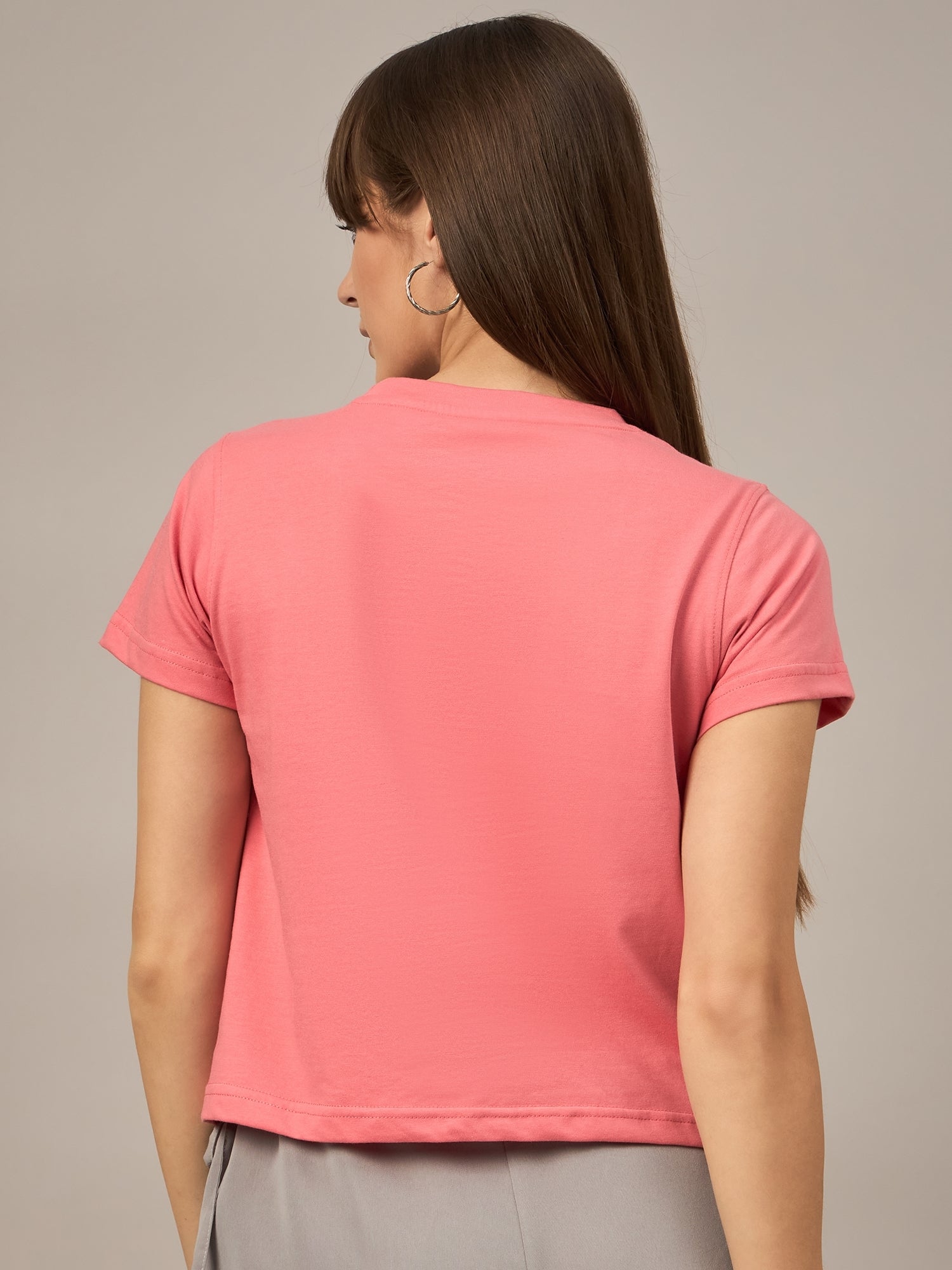 WOMEN PRINTED REGULAR FIT TSHIRT - Reprise