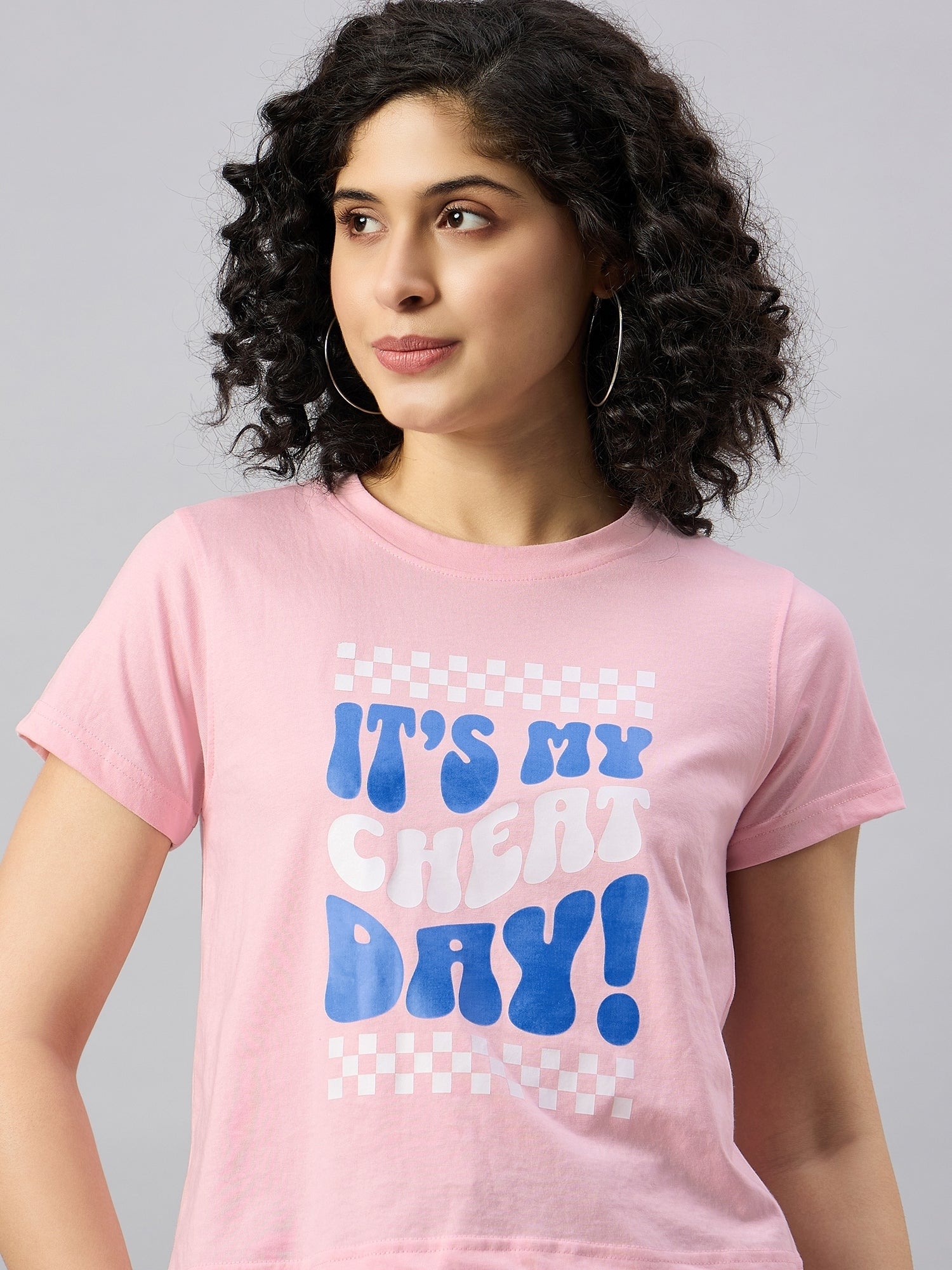 WOMEN PRINTED REGULAR FIT TSHIRT - Reprise