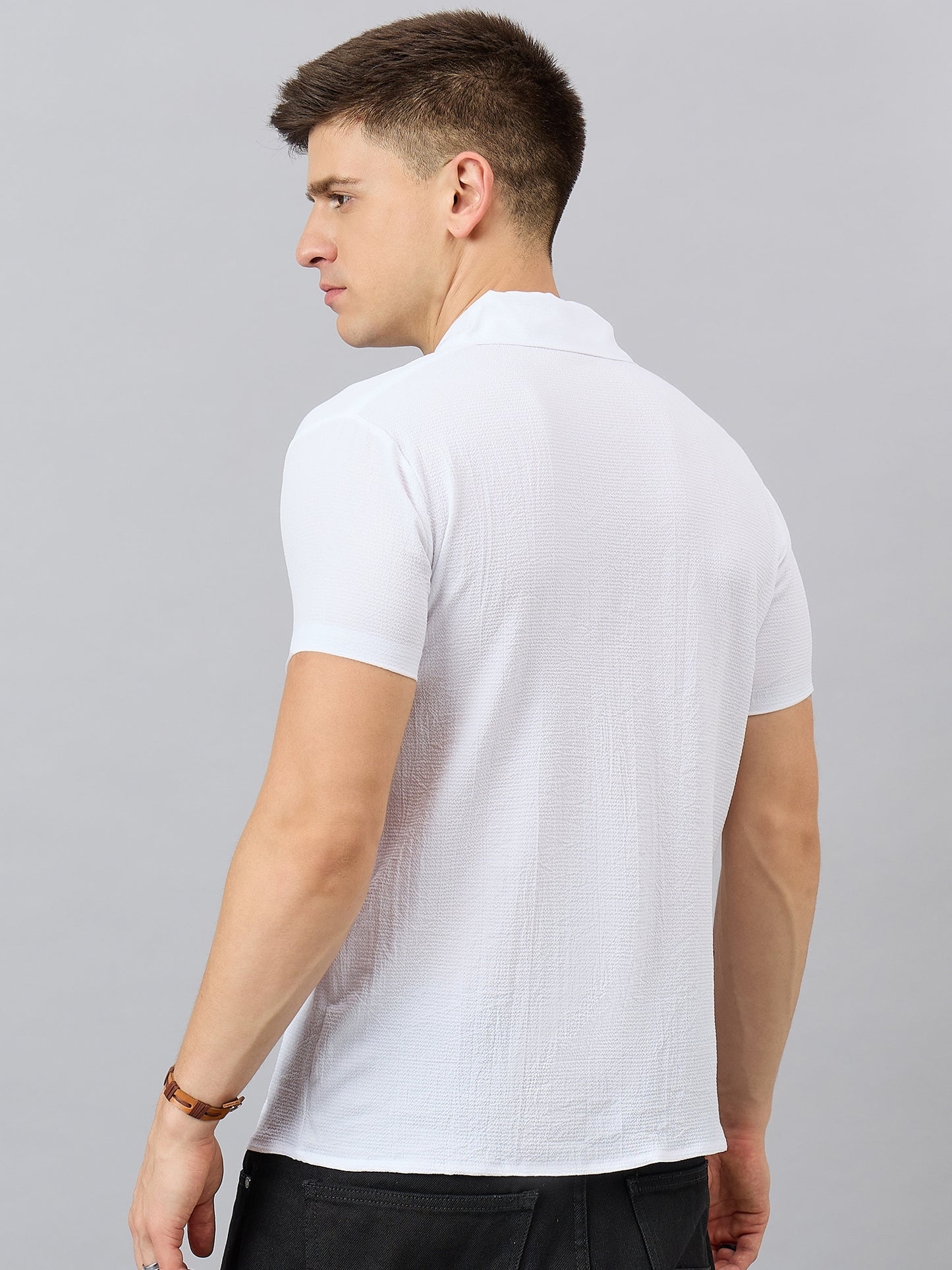 Regular Fit Spread Collar Shirt - Reprise