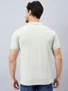 Men's Grey Cotton Polos - Reprise